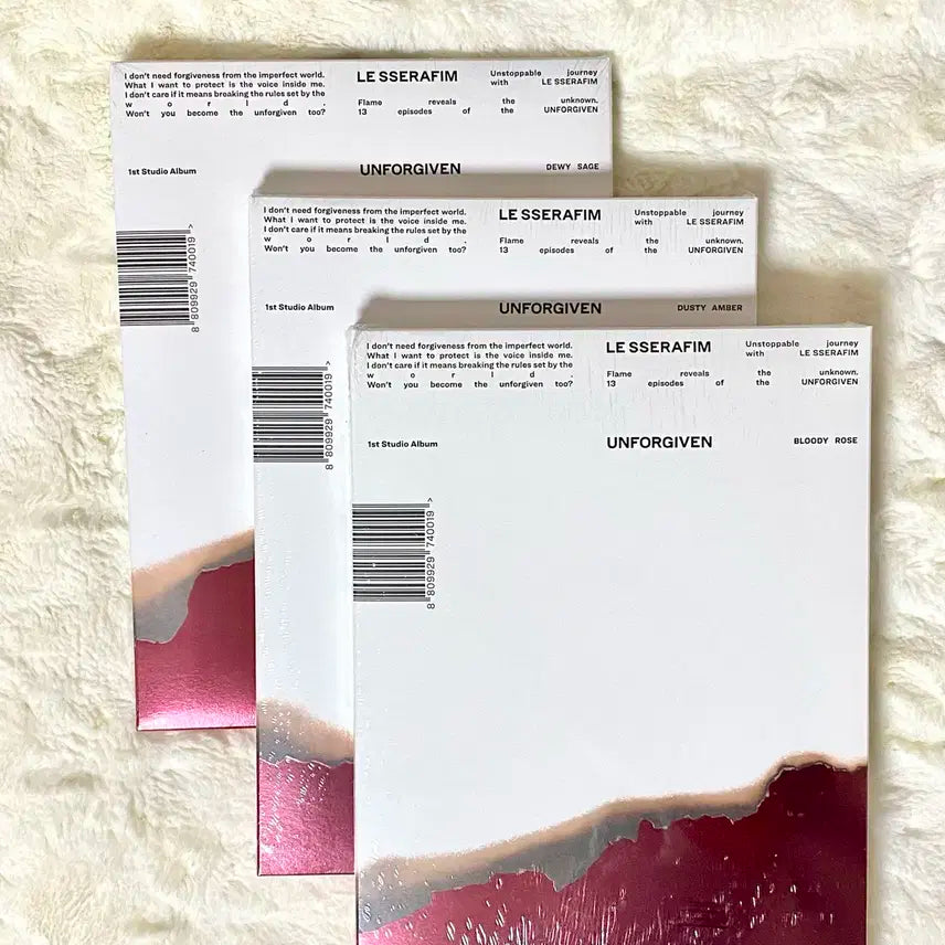 3장 일괄, 미개봉) 르세라핌 언포기븐 앨범 양도