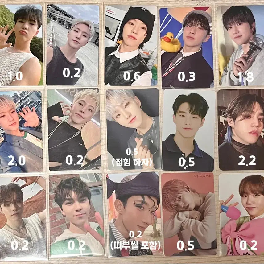 세븐틴 포카 특전 캐럿존 hmv 회장한정 위버스