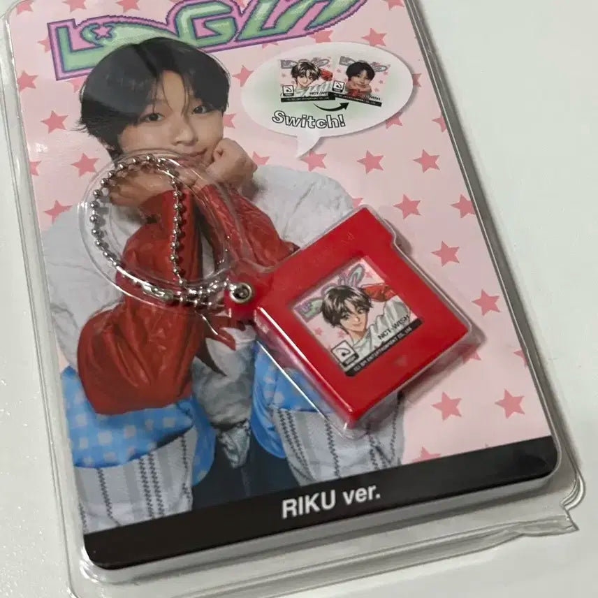 엔시티위시 리쿠 로그인 엠디 게임팩 키링