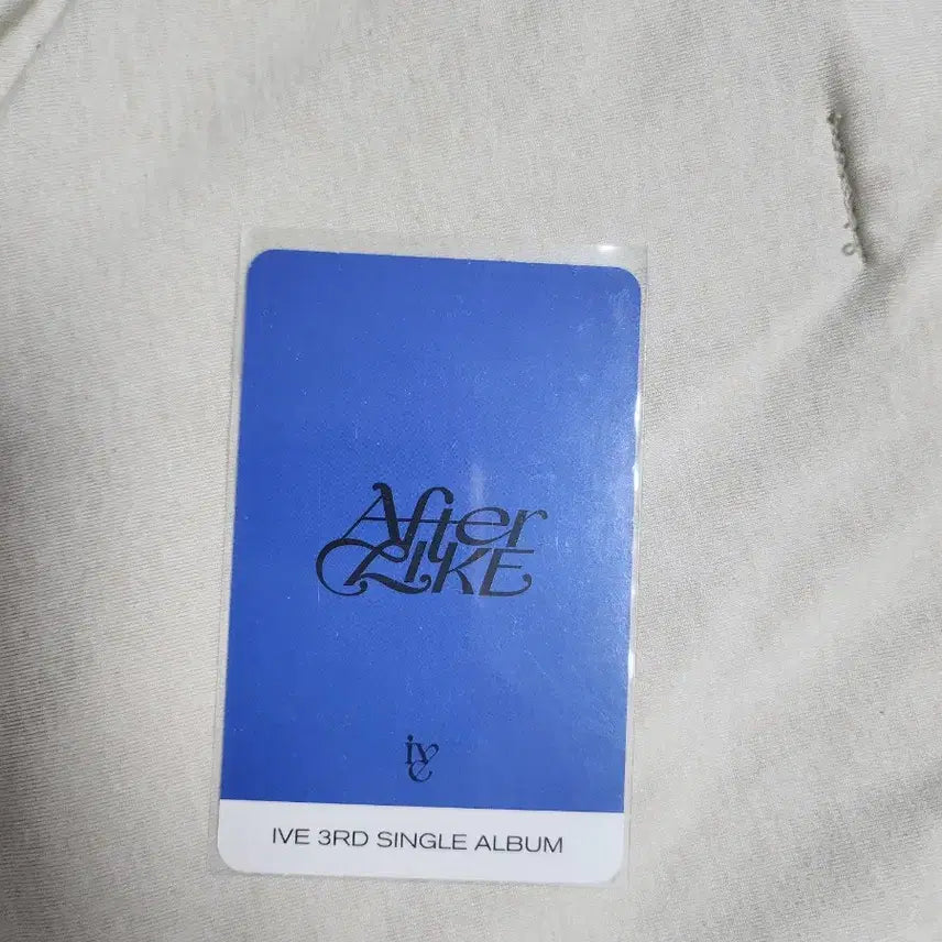 아이브 장원영포카