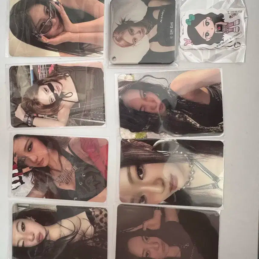 에스파 닝닝 공포 앨포 셀포 굿즈 일괄판매