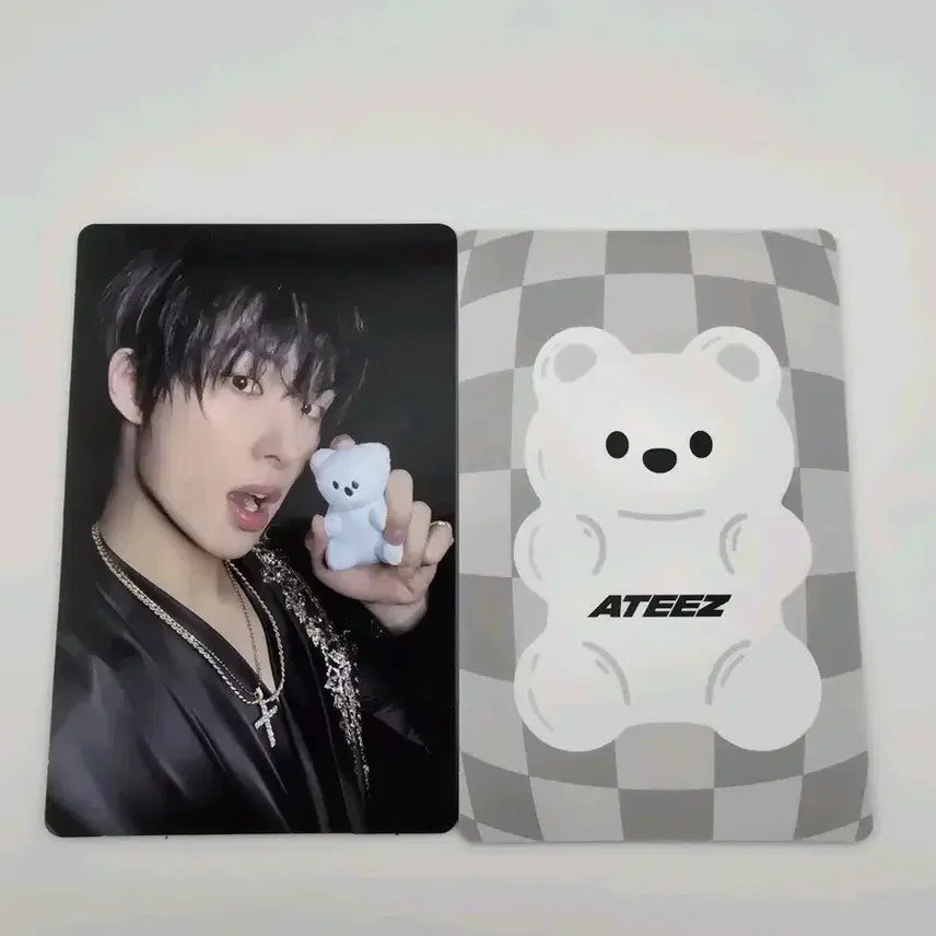 에이티즈 인유판 미국앨범 특전포카