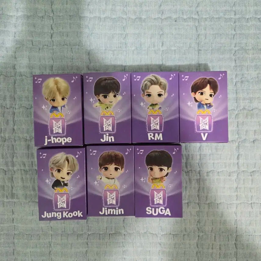 방탄소년단 TinyTAN 피규어 세트