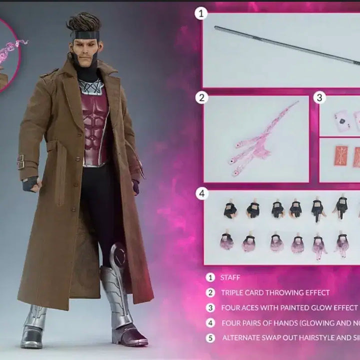 핫토이x 사이드쇼 엑스맨 겜빗