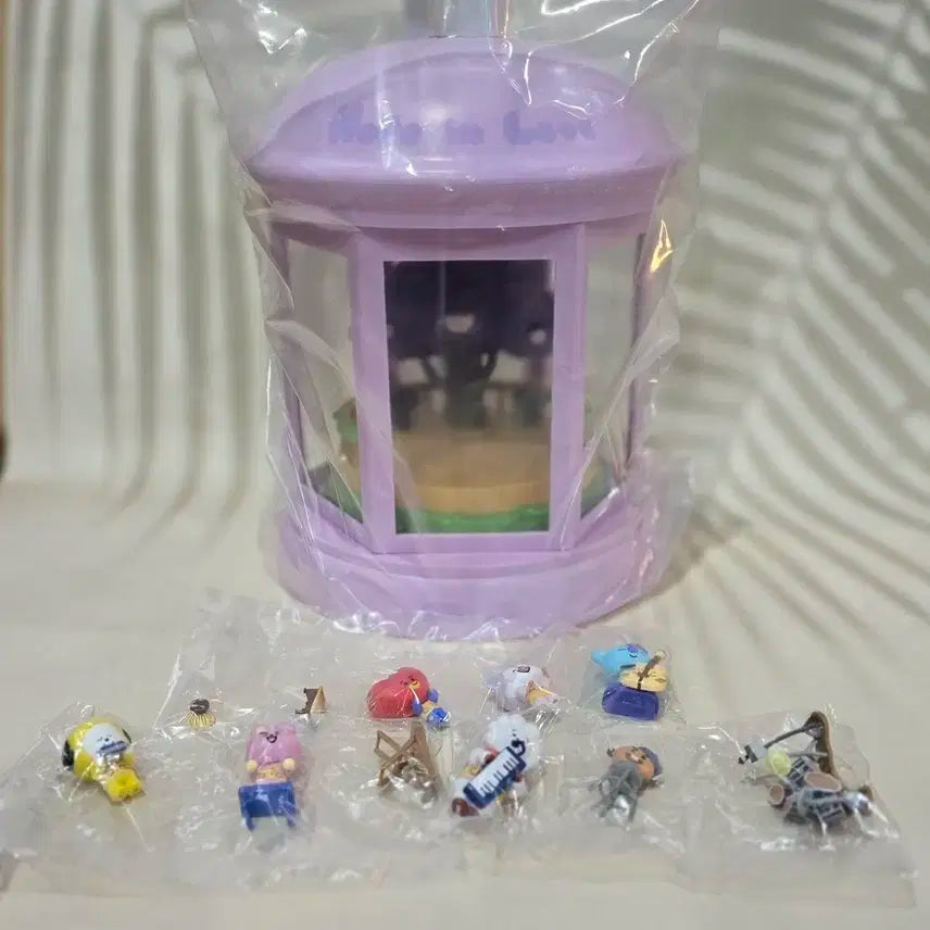 방탄소년단 BT21 x Pizza Alvolo 무드등 램프 풀셋