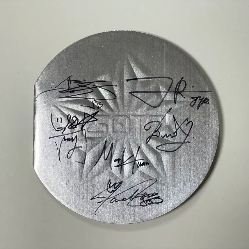 갓세븐 GOT7 1st EP Album GOT IT 싸인 (전멤버)