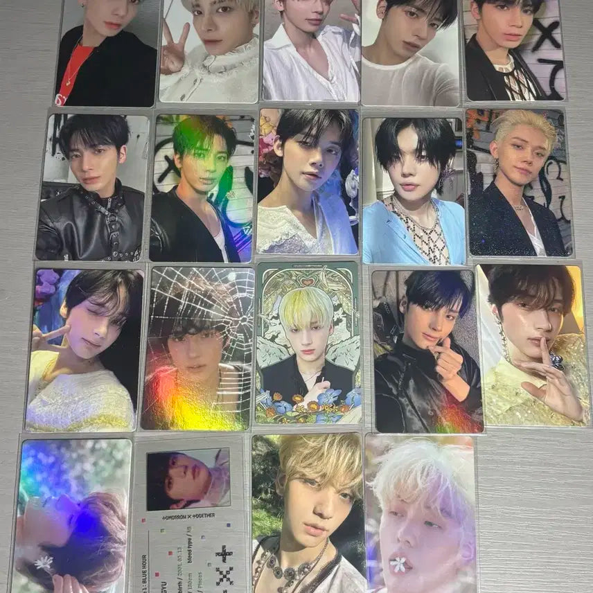 급처) 투바투 포카 19장 일괄 판매 합니당