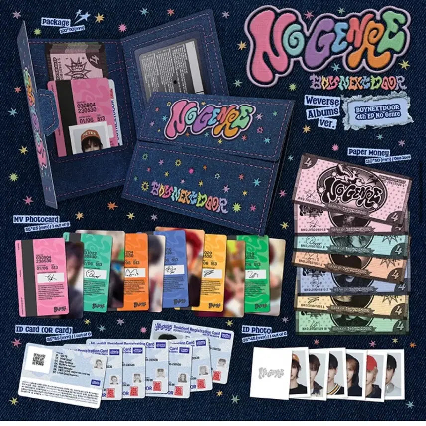 보넥도 4th EP No Genre 앨범 위버스버전