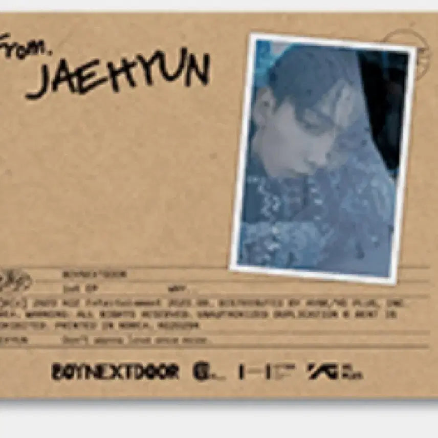 BOYNEXTDOOR WHY Letter 명재현