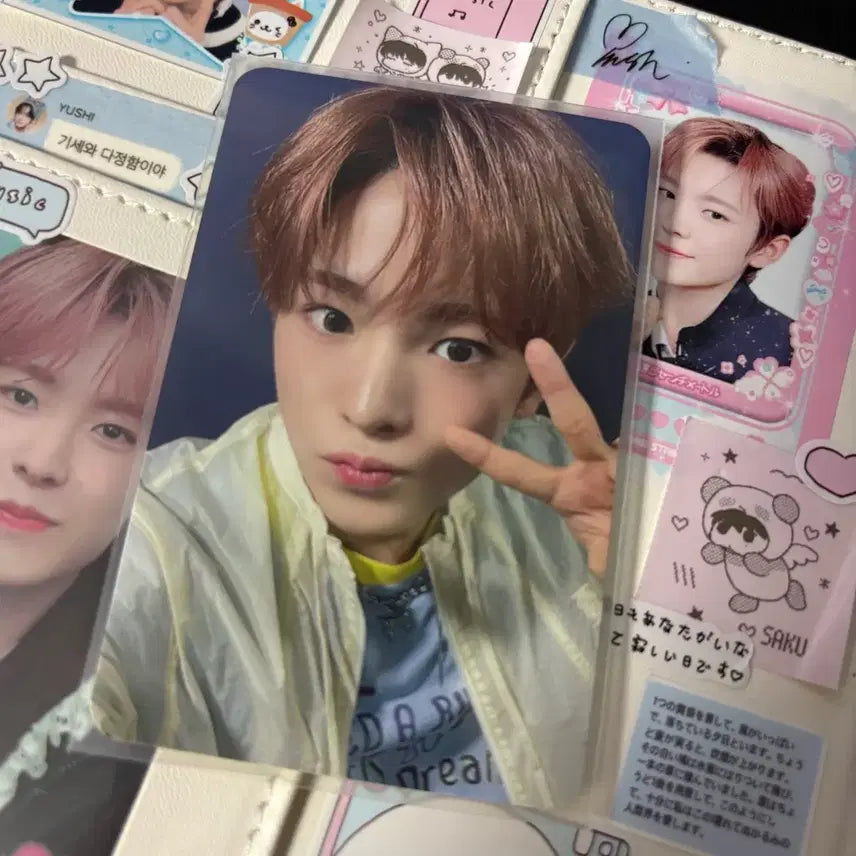 엔시티위시 유우시 포카 케이앤팝스 knpops 포카 위시