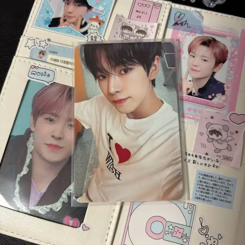 엔시티위시 유우시 포카 스테디 엠디 Md 티셔츠 포카