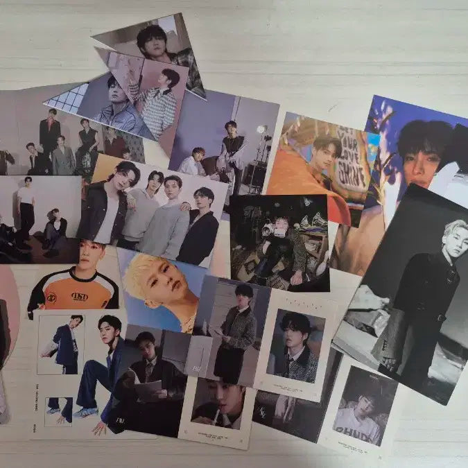 세븐틴 포토카드 엽서 일괄