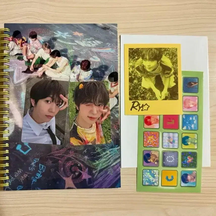 엔시티위시 컬러 료 포토북 + 포카 +폴라로이드 + 스티커 +포스터