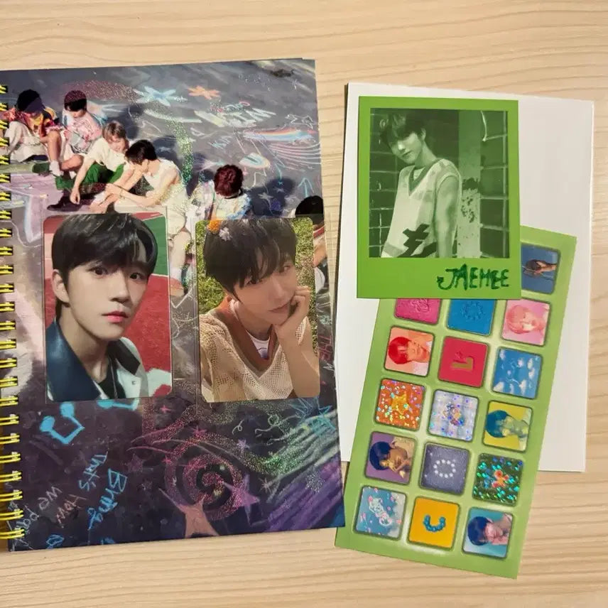 엔시티위시 컬러 팝팝 재희 포토북 + 포카 +폴라로이드 + 스티커+포스터