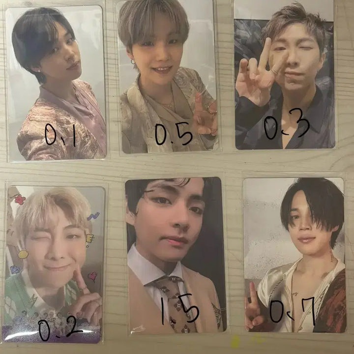 방탄소년단 포카