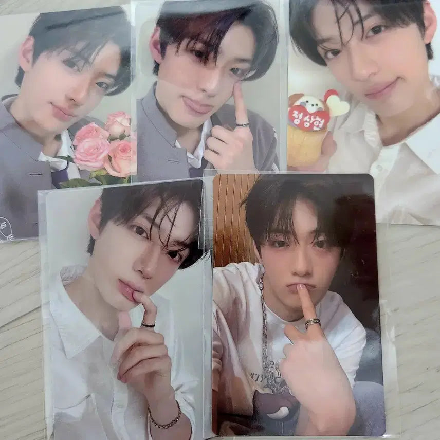 보플2 아카이브 전시회 정상현 포카 5종 일괄 양도