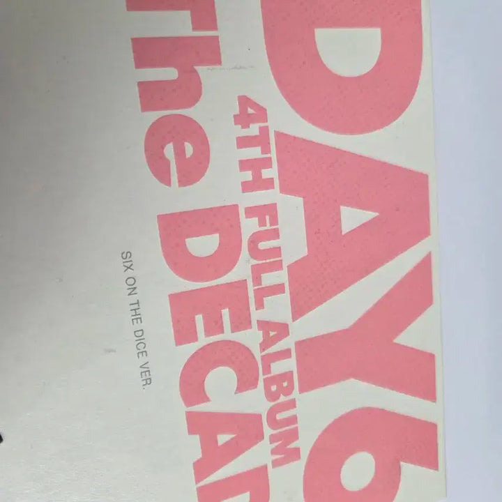 데이식스 더데케이드 앨범 시티,다이스버전 일괄