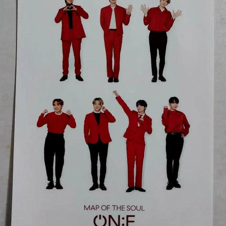 방탄소년단 맵오브더솔 ON:E 포토 스티커