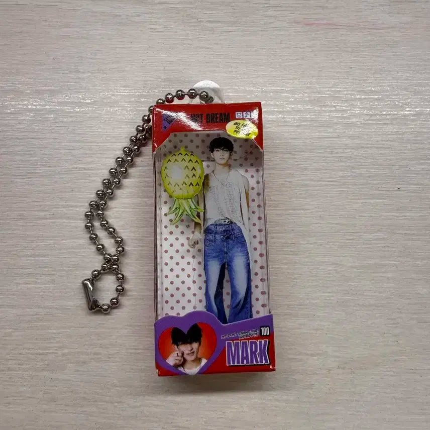 드림 팝업 마크 미니어쳐 키링