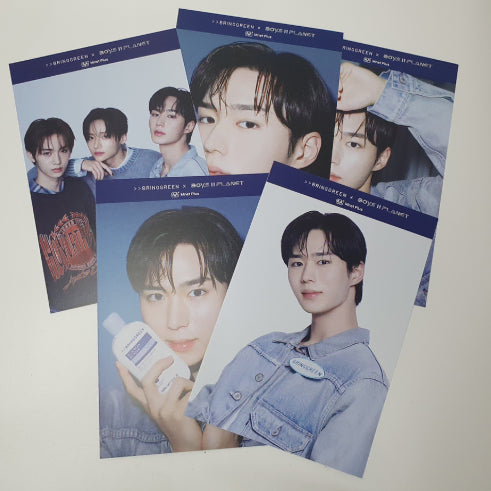 브링그린 보플2 김준서 엽서 5종 양도