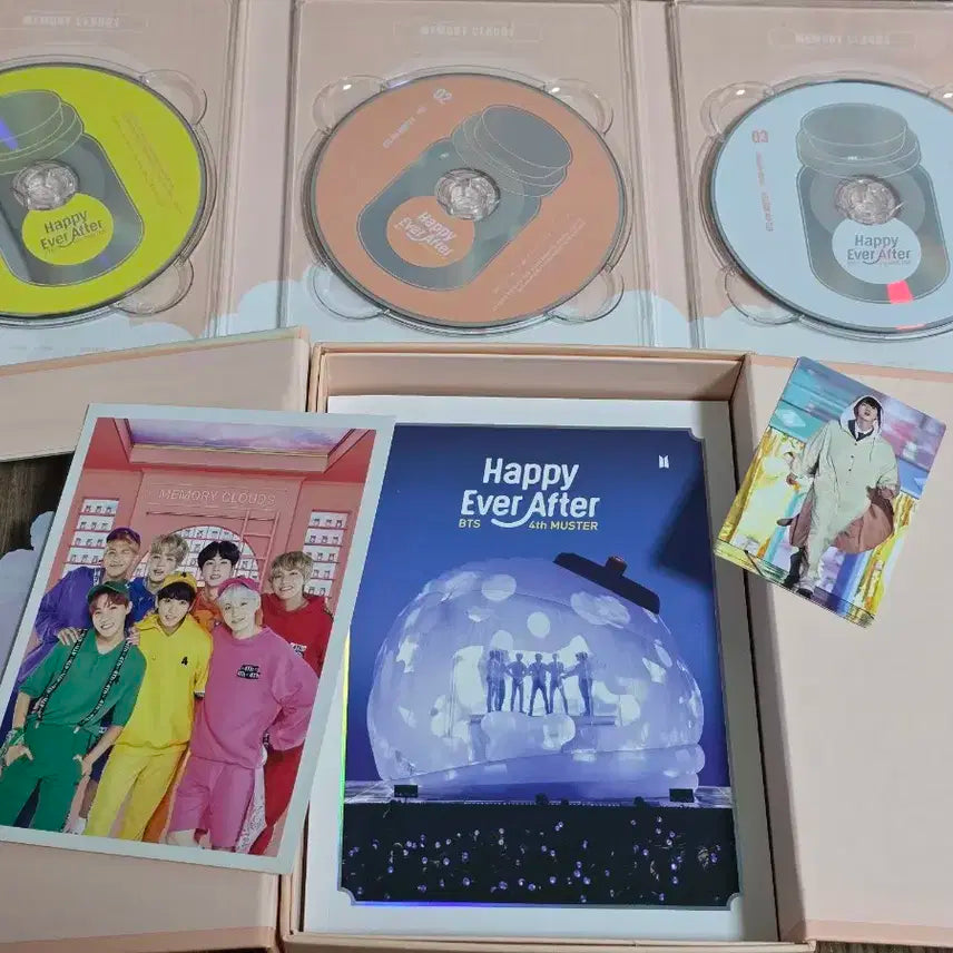 방탄 머스터4 dvd 머4터