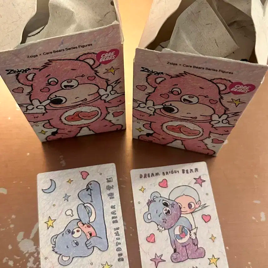 팝마트 지거 x 케어베어 셰어 베어 피규어 알괄
