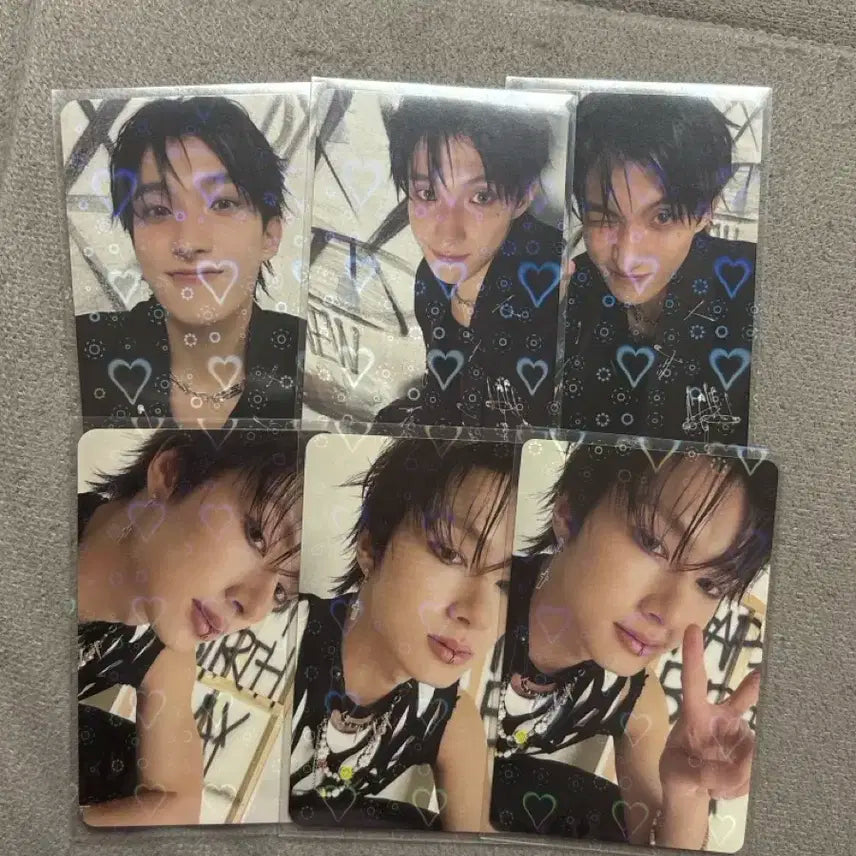 세븐틴 해피벌스데이 캐럿반 도겸 준 포카 6장일괄