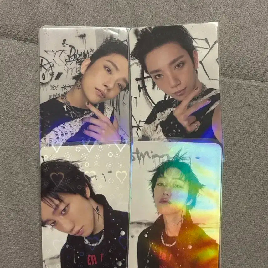 세븐틴 해피벌스데이 캐럿반 조슈아 디에잇 포카 4장일괄