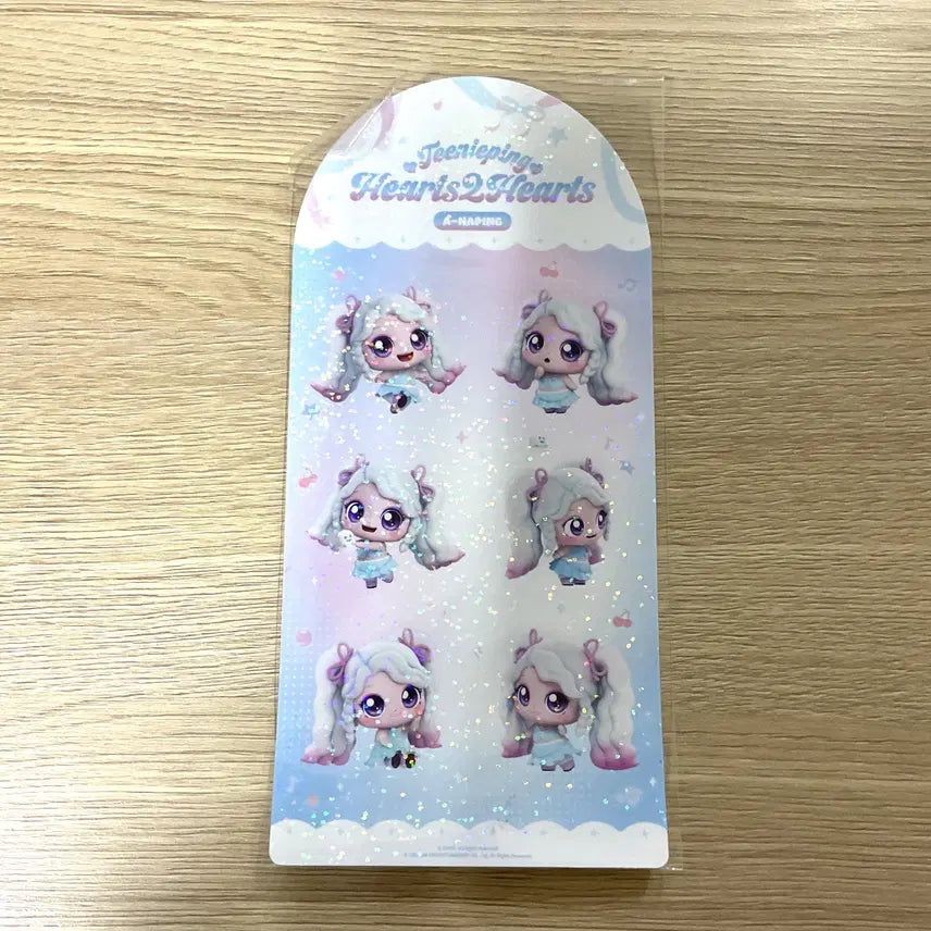 하츠투하츠 에이나 티니핑 리무버블 러기지 스티커 미개봉