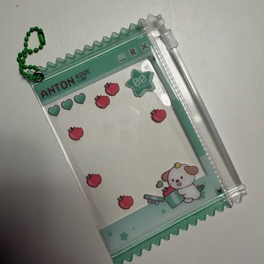 리라즈 팝업 특전 멍룡이 포카 파우치