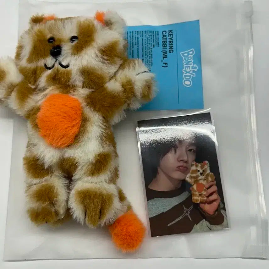 BBNEXDO 캣비 키링 + 포토카드