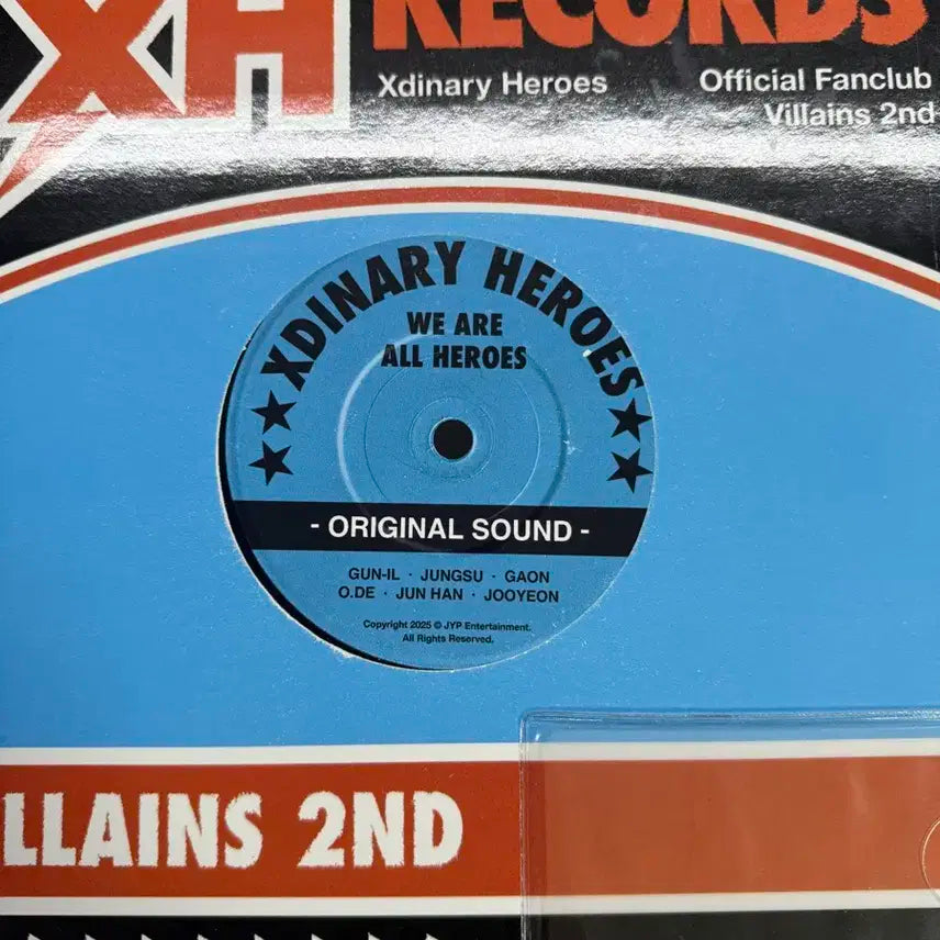 빌런즈 2기 팬클럽 키트 양도 엑디즈 엑스디너리히어로즈