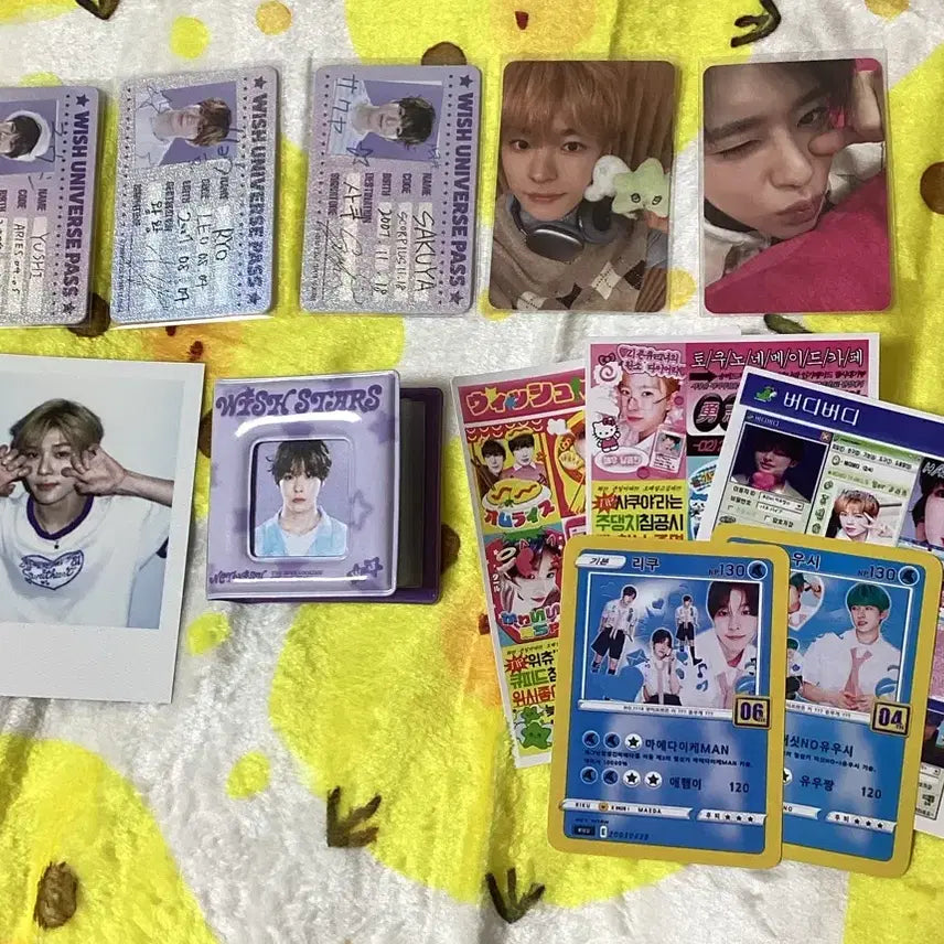 엔시티위시 굿즈 일괄 시그리쿠증사 위츄유우시 30주년시온포카원가이하양도