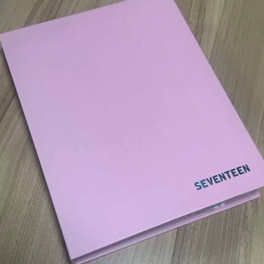 세븐틴 캐럿 4기 물품 바인더 포토북 사전
