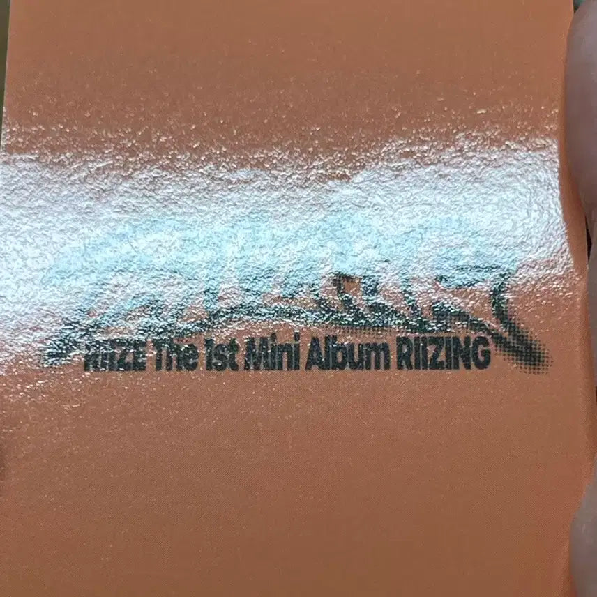 라이즈 riize 성찬 위드뮤 포카