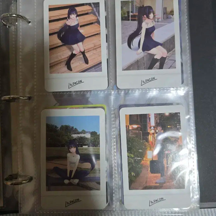 이세계아이돌 포토카드 바인더 +이세돌 단체 오피셜 포카 전부 포함(한정판