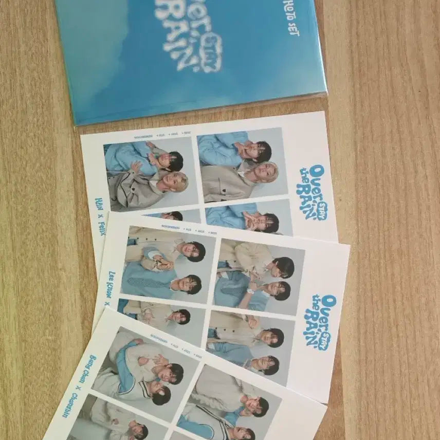 Stray Kids 오버 더 레인 4컷 사진 세트