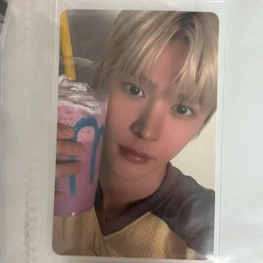 라이즈 메가커피 포토카드 은석