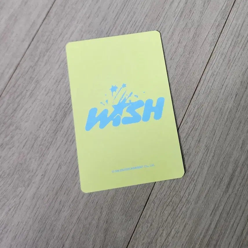 nct wish 엔시티 위시 리쿠 뮤직아트 포카 포토카드 특전