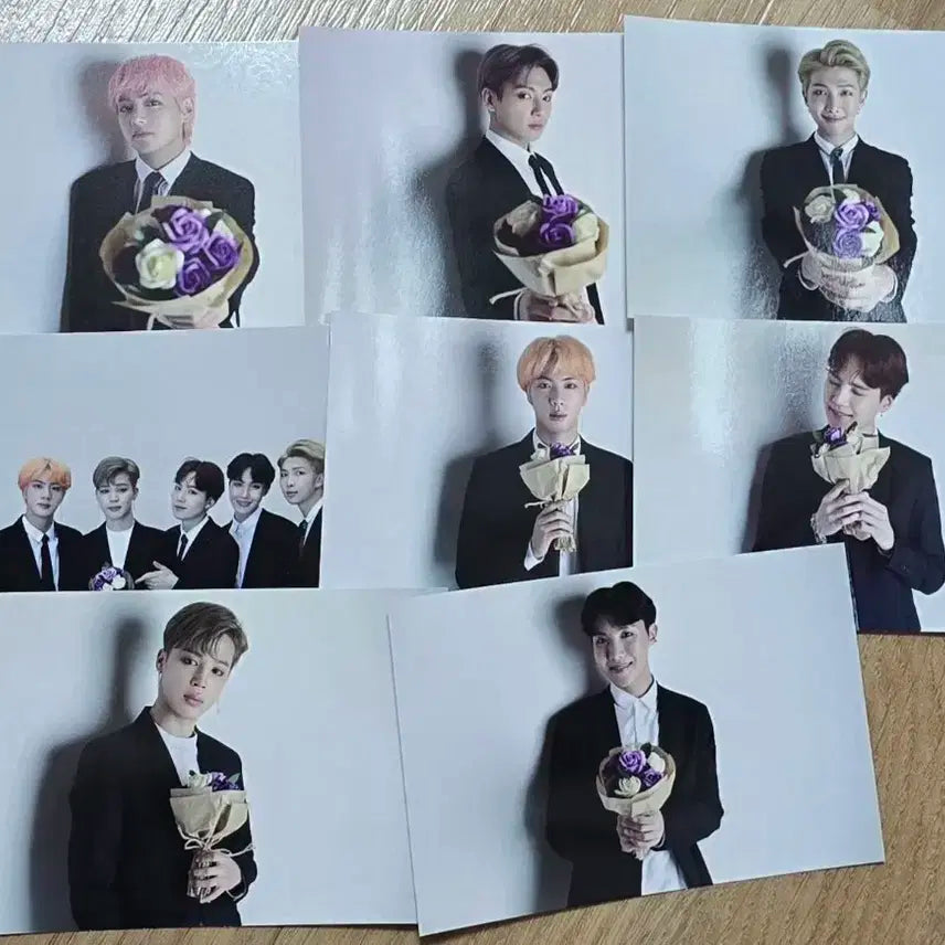 BTS. 방탄 아이돌 공방포카 8장 세트