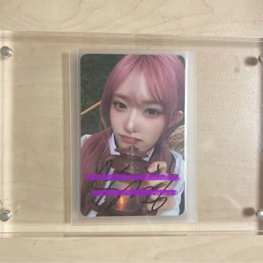 아이브 싸포 이서 다이브존 싸인포카 판매