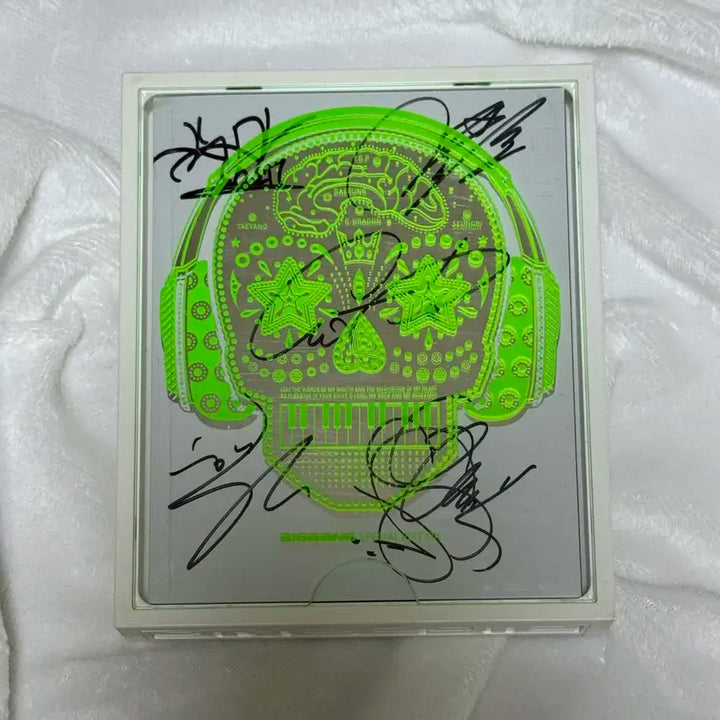 빅뱅 비매 친필싸인 스페셜 에디션 앨범