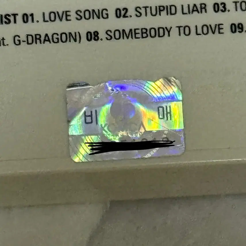 빅뱅 비매 친필싸인 스페셜 에디션 앨범