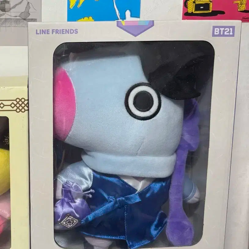 (미개봉) BT21 한복 망 인형