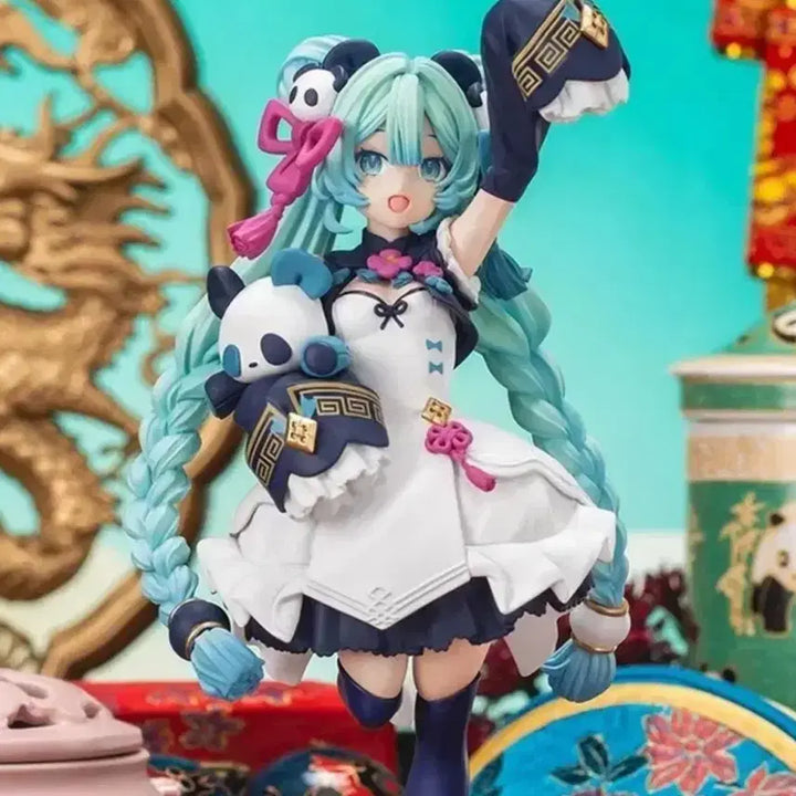 차이나 미쿠 피규어 미소녀 보컬로이드