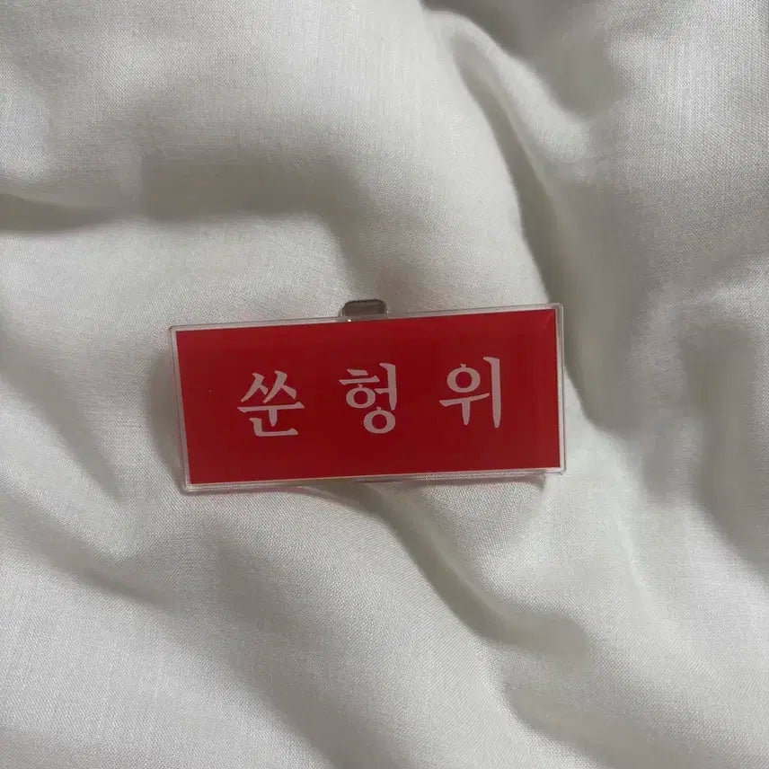 보플2 보이즈플래닛 쑨헝위 명찰 양도