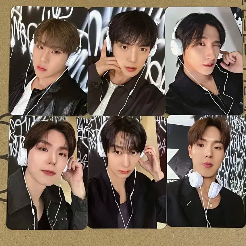 몬스타엑스 사운드웨이브 사웨 미공포 특전 포카 세트