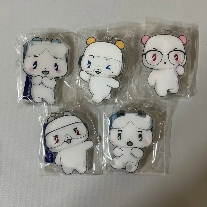 메디힐 플레이브 므메미무 거울 키링(미개봉)