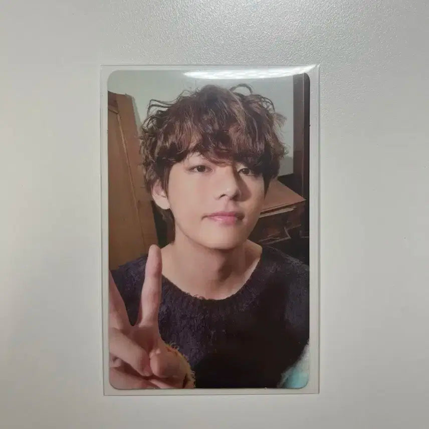 방탄 뷔 김태형 데코키트 포카