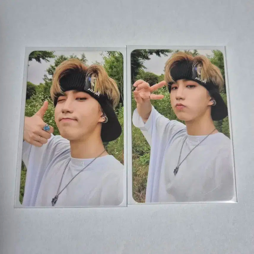 스트레이키즈 한 한지성 포카 2장 세트
